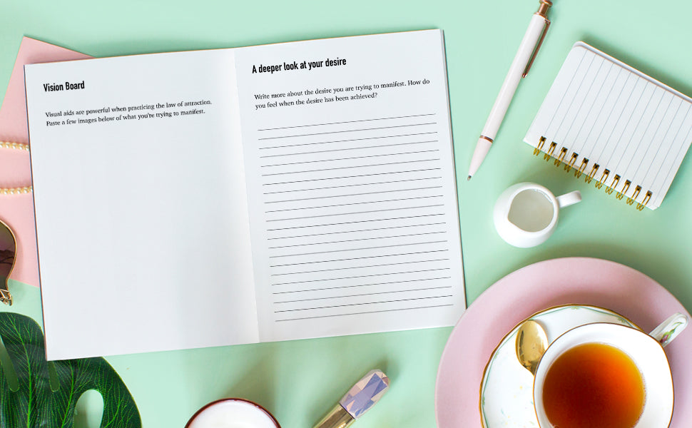 369 Manifestation Journal - Spiral Bound - Unlock the potential of abundance and prosperity with the Law of Attraction and the 369 Method